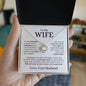 To My Wife | If I Had One Wish | Love Knot Necklace - Elliotrose Gifts