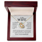 To My Wife | If I Had One Wish | Love Knot Necklace - Elliotrose Gifts