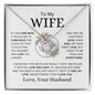 To My Wife | If I Had One Wish | Love Knot Necklace - Elliotrose Gifts