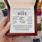 To My Wife | If I Had One Wish | Love Knot Necklace - Elliotrose Gifts
