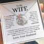 To My Wife | If I Had One Wish | Love Knot Necklace - Elliotrose Gifts