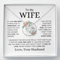 To My Wife | If I Had One Wish | Love Knot Necklace - Elliotrose Gifts