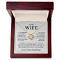 To My Wife | If I Had One Wish | Love Knot Necklace - Elliotrose Gifts