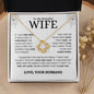 TO My Wife | Last Everything | Love Knot Necklace - Elliotrose Gifts