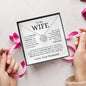TO My Wife | Last Everything | Love Knot Necklace - Elliotrose Gifts