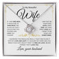 TO My Wife | Last Everything | Love Knot Necklace - Elliotrose Gifts