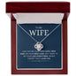 To My Wife | Last Everything | Love Knot Necklace - Elliotrose Gifts