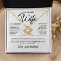 TO My Wife | Last Everything | Love Knot Necklace - Elliotrose Gifts