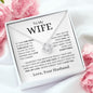TO My Wife | Last Everything | Love Knot Necklace - Elliotrose Gifts