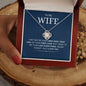 To My Wife | Last Everything | Love Knot Necklace - Elliotrose Gifts