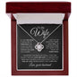 TO My Wife | Last Everything | Love Knot Necklace - Elliotrose Gifts
