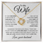 TO My Wife | Last Everything | Love Knot Necklace - Elliotrose Gifts