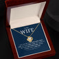 To My Wife | Last Everything | Love Knot Necklace - Elliotrose Gifts