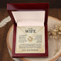 To My Wife | Love and Light | Love Knot Necklace - Elliotrose Gifts