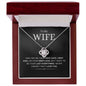 To My Wife | Love You | Love Knot Necklace - Elliotrose Gifts