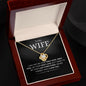 To My Wife | Love You | Love Knot Necklace - Elliotrose Gifts
