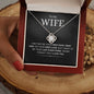 To My Wife | Love You | Love Knot Necklace - Elliotrose Gifts