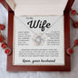 To My Wife | Loving You | Love Knot Necklace - Elliotrose Gifts