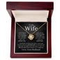 To My Wife | Never Forget | Love Knot Necklace - Elliotrose Gifts