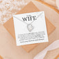To My Wife | One Thing | Forever Love Necklace - Elliotrose Gifts