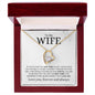 To My Wife | One Thing | Forever Love Necklace - Elliotrose Gifts