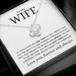 To My Wife | One Thing | Love Knot Necklace - Elliotrose Gifts
