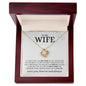 To My Wife | One Thing | Love Knot Necklace - Elliotrose Gifts