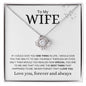 To My Wife | One Thing | Love Knot Necklace - Elliotrose Gifts