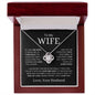 To My Wife | One Wish | Love Knot Necklace - Elliotrose Gifts