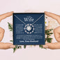 To My Wife | One Wish | Love Knot Necklace - Elliotrose Gifts