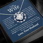 To My Wife | One Wish | Love Knot Necklace - Elliotrose Gifts