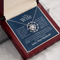 To My Wife | One Wish | Love Knot Necklace - Elliotrose Gifts