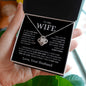 To My Wife | One Wish | Love Knot Necklace - Elliotrose Gifts