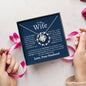 To My Wife | One Wish | Love Knot Necklace - Elliotrose Gifts