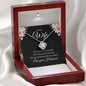 To My Wife | Our Home | Love Knot Necklace - Elliotrose Gifts