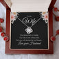 To My Wife | Our Home | Love Knot Necklace - Elliotrose Gifts