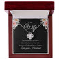 To My Wife | Our Home | Love Knot Necklace - Elliotrose Gifts