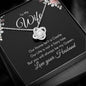 To My Wife | Our Home | Love Knot Necklace - Elliotrose Gifts