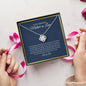 To My Wonderful Mother In Law | So Lucky | Love Knot Necklace - Elliotrose Gifts