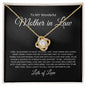 Wonderful Mother In Law | So Blessed | Love Knot Necklace - Elliotrose Gifts