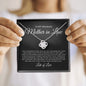 Wonderful Mother In Law | So Blessed | Love Knot Necklace - Elliotrose Gifts