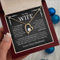 [ALMOST GONE] To My Wife | Squeezed This Necklace | Forever Love Necklace - Elliotrose Gifts