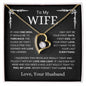 [ALMOST GONE] To My Wife | Squeezed This Necklace | Forever Love Necklace - Elliotrose Gifts