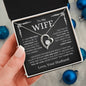 [ALMOST GONE] To My Wife | Squeezed This Necklace | Forever Love Necklace - Elliotrose Gifts