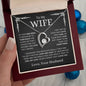 [ALMOST GONE] To My Wife | Squeezed This Necklace | Forever Love Necklace - Elliotrose Gifts