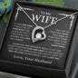 [ALMOST GONE] To My Wife | Squeezed This Necklace | Forever Love Necklace - Elliotrose Gifts