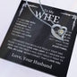 [ALMOST GONE] To My Wife | Squeezed This Necklace | Forever Love Necklace - Elliotrose Gifts