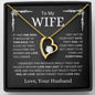[ALMOST GONE] To My Wife | Squeezed This Necklace | Forever Love Necklace - Elliotrose Gifts