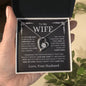 [ALMOST GONE] To My Wife | Squeezed This Necklace | Forever Love Necklace - Elliotrose Gifts