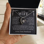 [ALMOST GONE] To My Wife | Squeezed This Necklace | Forever Love Necklace - Elliotrose Gifts
